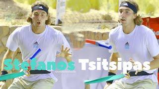 Stefanos Tsitsipas Great Outdoor Workout Part12