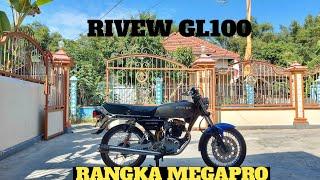 Review GL 100 basik rangka depan megapro rangka belakang mjs nganjuk