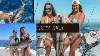 GIRLS CATCHING HUGE FISH Vlog.2 Costa Rica