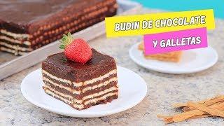 Pudín de chocolate y galletas - Receta fácil - DIY Cositaz Ricaz