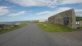 Kilbride Cafe & Kilbride campsite looked busy on The Hebridean Way