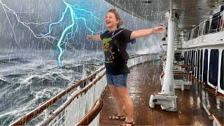 OUR Cruise SHIP got STRUCK by a HUGE STORM