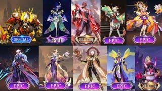 ALL 50+ UPCOMING SKINS IN MOBILE LEGENDS
