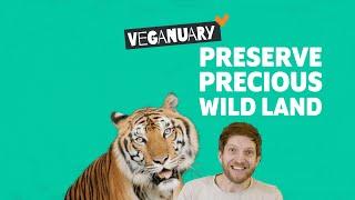 Eat vegan to preserve precious wild land  The Veganuary Challenge