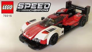 LEGO SPEED CHAMPIONS - Porsche 963 SET 76916 Speed Build Instructions