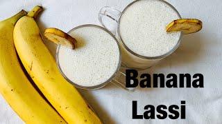 কলার তৈরি মজাদার লাচ্ছি রেসিপি Banana lassi recipehow to make Banana lachi