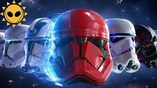 Star Wars Battlefront II NPCs Battle Massive NPC Warfare & A.I Battle  Yavin 4 The Great Temple