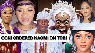 MOMENT OONI OF IFE ORDER QUEEN NAOMI TO DO THE NEEDFUL FOR TOBI PHILLIPS ️
