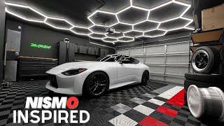 Transforming My TRASHED Garage Into A SHOWROOM Style DREAM Garage in 10 mins