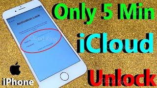 Unlock iCloud Only 5 Min Easy Step how to Unlock Activation Lock iCloud For iPhone 678X Done