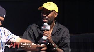 SING SING actor Colman Domingo on his favorite theatre warm up games