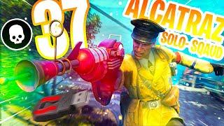 Raygun saved my Xim Apex37 Kill Solo Squad BO4 Blackout Alcatraz Handcam Gameplay