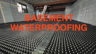 Basement waterproofing - Type C membrane