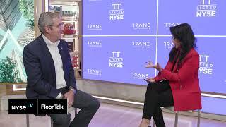 Trane Technologies Chair & CEO Dave Regnery joins NYSE Floor Talk to discuss his 100 year startup