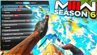 *NEW* BEST CONTROLLER SETTINGS in MW3 SEASON 6  Modern Warfare 3 Best Settings