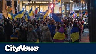 Toronto marks one year since Ukraine invasion