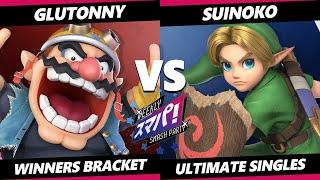 Sumapa 135 - Glutonny Wario Vs. Suinoko Young Link Smash Ultimate - SSBU