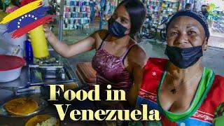 First time trying Venezuelan Food + Caracas Street Food Tour Travel Vlog 20212022