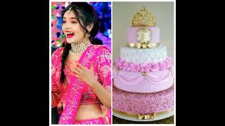 Naira and Anshu same colour cake and same colour dress #shorts #uniqueshalu