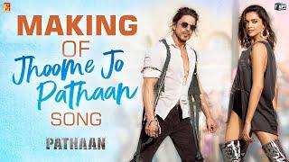 Making of Jhoome Jo Pathaan Song  Pathaan  Shah Rukh Khan  Deepika Padukone  Siddharth Anand