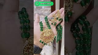 latest one gram gold jewellery with whole sale price #ytshorts #viralshort