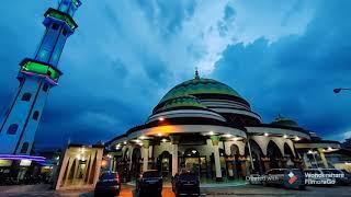 Adzan magrib di Masjid Istqlal Bandar Jaya - Lampung Tengah