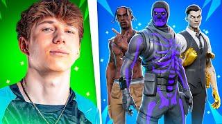 23 Skins Fortnite Pros Made TRYHARD.. Clix MrSavage Mongraal