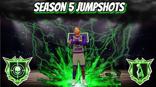 NBA 2K23 - BEST JUMPSHOTS FOR SEASON 5 - NEXT GEN COMP PRO AM JUMP SHOTS - ALL POSITIONS -