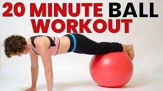 20 Minute Ball Workout for Active Seniors & 50 Plus