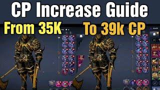 Black Desert Mobile Beginners Guide CP Increase From 35K To 39K 