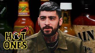 Zayn Malik Lets the Tears Flow While Eating Spicy Wings  Hot Ones