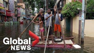 India floods Monsoon rains trigger deadly flooding in Uttar Pradesh and Bihar