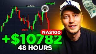 My NAS100 Trading Strategy Made me $10K in 48 hours