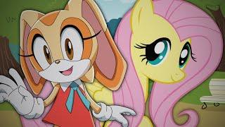 Fluttershy vs Cream the Rabbit. Epic Rap Battles of Cartoons Season 2.