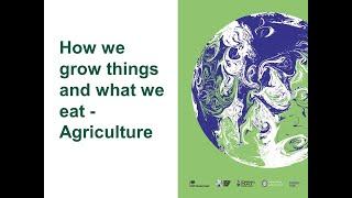 CIOS COP26 Regional Roadshow themed talk - How we grow things and what we eat agriculture