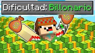 ¡Minecraft PERO en DIFICULTAD BILLONARIO  SILVIOGAMER MINECRAFT PERO