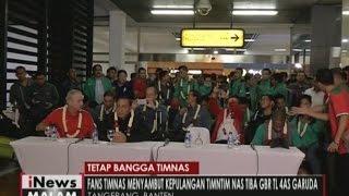 Timnas Indonesia tiba di Jakarta para fans tetap bangga - iNews Malam 1812