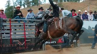 4k Dramatic Ultra Slow Motion Bronc Riding - Feat Dawson Hay