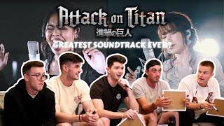 RANKINGREACTING To EVERY Track In Attack on Titan Project emU INCREDIBLE