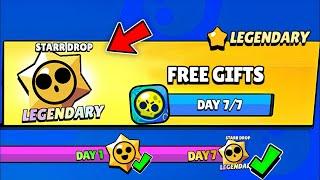 AMAZING STARR DROP GIFTS- brawl Stars rewards