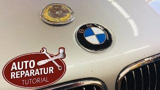 BMW Emblem Motorhaube wechseln  DIY Tutorial