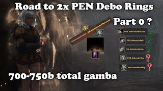 BDO  Road to 2x PEN Debo Rings 750b worth of gamba - Highlights