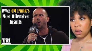 wwe reaction  WWE CM Punk’s Most Offensive Insults