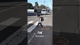 Crossing road in Japan #shorts #science