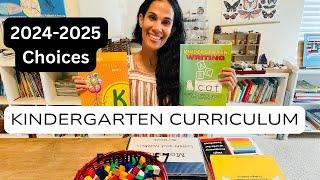 Kindergarten Curriculum Choices Core Subjects