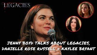 Jenny Boyd talks about working with Danielle Rose Russell Lizzie & Sebastian and Legacies