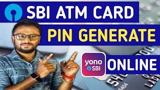 SBI ATM Card PIN Generation  sbi debit card pin generate  sbi atm card active kaise kare