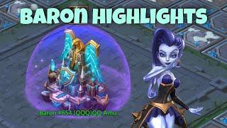 Lords Mobile - Second hour of the hardest baron. 208 and how to couter it with mix. Hard focus