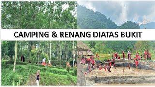 CAMPING & RENANG DIATAS BUKIT  WISATA ALAM LEUWI PANGADUAN SENTUL BOGOR Eps-2.