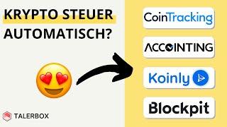 Krypto Steuer Tool Vergleich Bitcoin & Krypto Steuern optimieren & automatisieren? Test